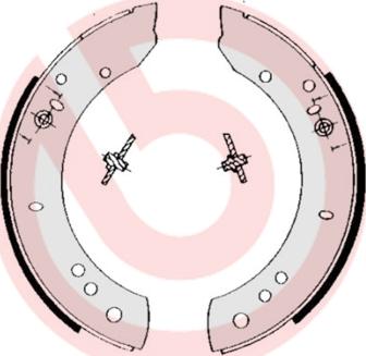 Brembo S 44 502 - Jarrukenkäsarja inparts.fi