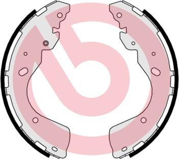 Brembo S 56 547 - Jarrukenkäsarja inparts.fi