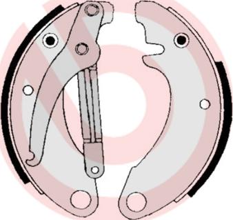 Brembo S 61 501 - Jarrukenkäsarja inparts.fi