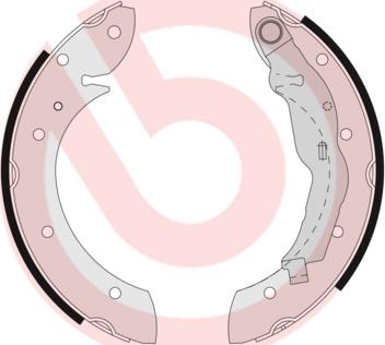 Brembo S 68 521 - Jarrukenkäsarja inparts.fi