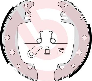 Brembo S 68 528 - Jarrukenkäsarja inparts.fi