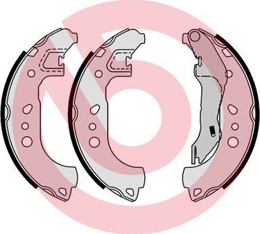 Brembo S 85 543 - Jarrukenkäsarja inparts.fi