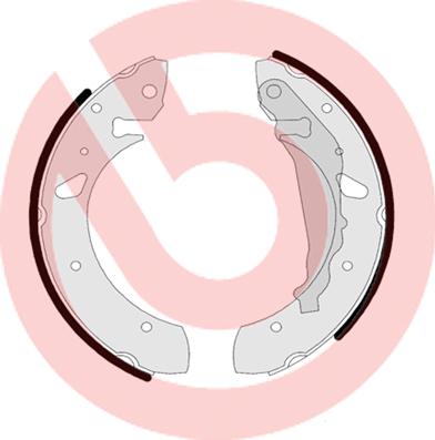 Brembo S 83 507 - Jarrukenkäsarja inparts.fi