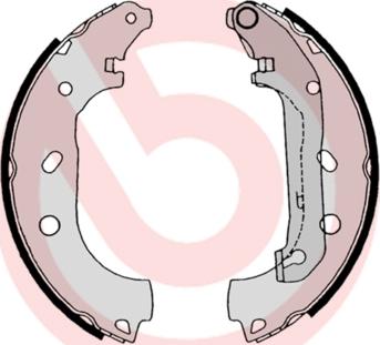 Brembo S 24 539 - Jarrukenkäsarja inparts.fi