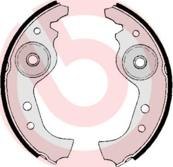 Brembo S 23 501 - Jarrukenkäsarja inparts.fi