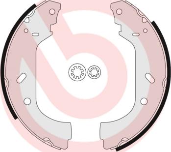 Brembo S 23 517 - Jarrukenkäsarja inparts.fi