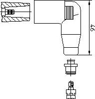 Bremi 13552A1 - Pistoke, sytytyspuola inparts.fi