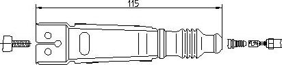 Bremi 13338A5 - Tulpanjohdon pistoke inparts.fi