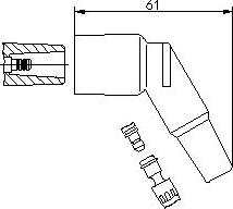 Bremi 13290A - Pistoke, sytytyspuola inparts.fi