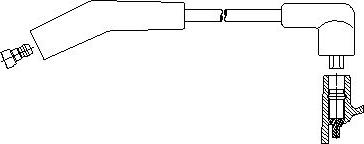 Bremi 886/61 - Sytytysjohto inparts.fi