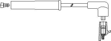 Bremi 8A10/69 - Sytytysjohto inparts.fi