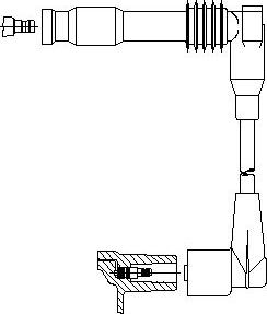 Bremi 381/77 - Sytytysjohto inparts.fi