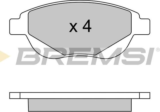 Brembo P61137N - Jarrupala, levyjarru inparts.fi