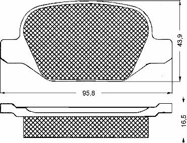 Delphi LUP1685 - Jarrupala, levyjarru inparts.fi