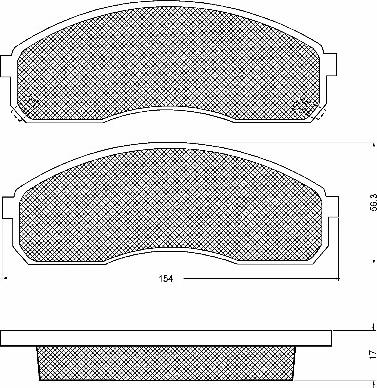 Triscan 1100-0986424714 - Jarrupala, levyjarru inparts.fi