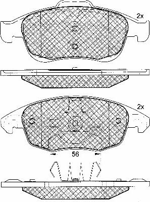 Opel 425361 - Jarrupala, levyjarru inparts.fi