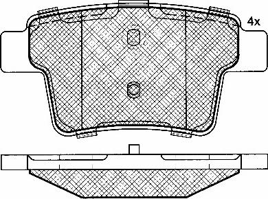 Magneti Marelli 363700201534 - Jarrupala, levyjarru inparts.fi