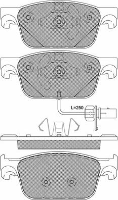 Skoda 8W0 698 151 BG - Jarrupala, levyjarru inparts.fi