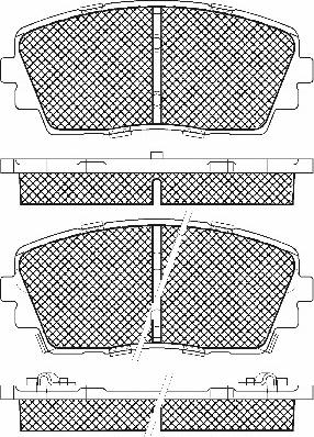 Japanparts PAK23MK - Jarrupala, levyjarru inparts.fi