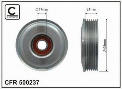 Kavo Parts DTP-4524 - Ohjainrulla, moniurahihna inparts.fi