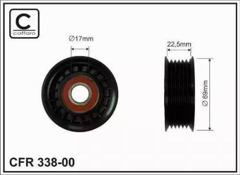 Magneti Marelli 331316171198 - Ohjainrulla, moniurahihna inparts.fi