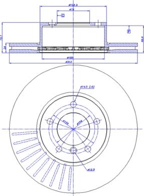 Bilstein 34116855006 - Jarrulevy inparts.fi