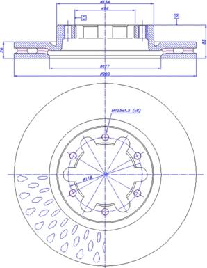 Metelli 23-1178C - Jarrulevy inparts.fi