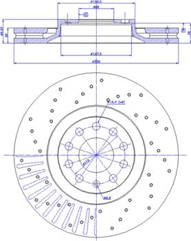 Magneti Marelli 360406075200 - Jarrulevy inparts.fi