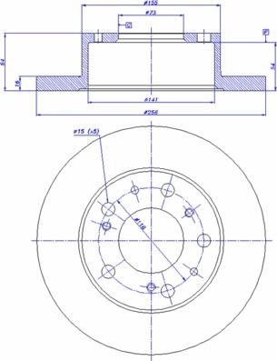 Brembo 08.3069.14 - Jarrulevy inparts.fi