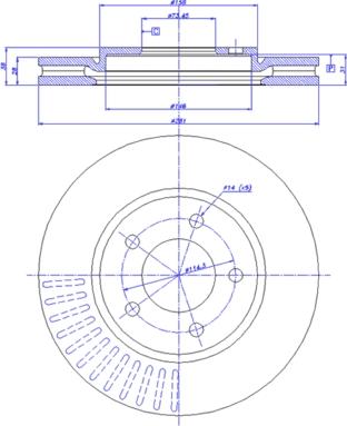 VAICO V33-80007 - Jarrulevy inparts.fi