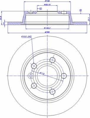 VAICO V10-40067 - Jarrulevy inparts.fi