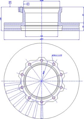 Brembo 9946710 - Jarrulevy inparts.fi