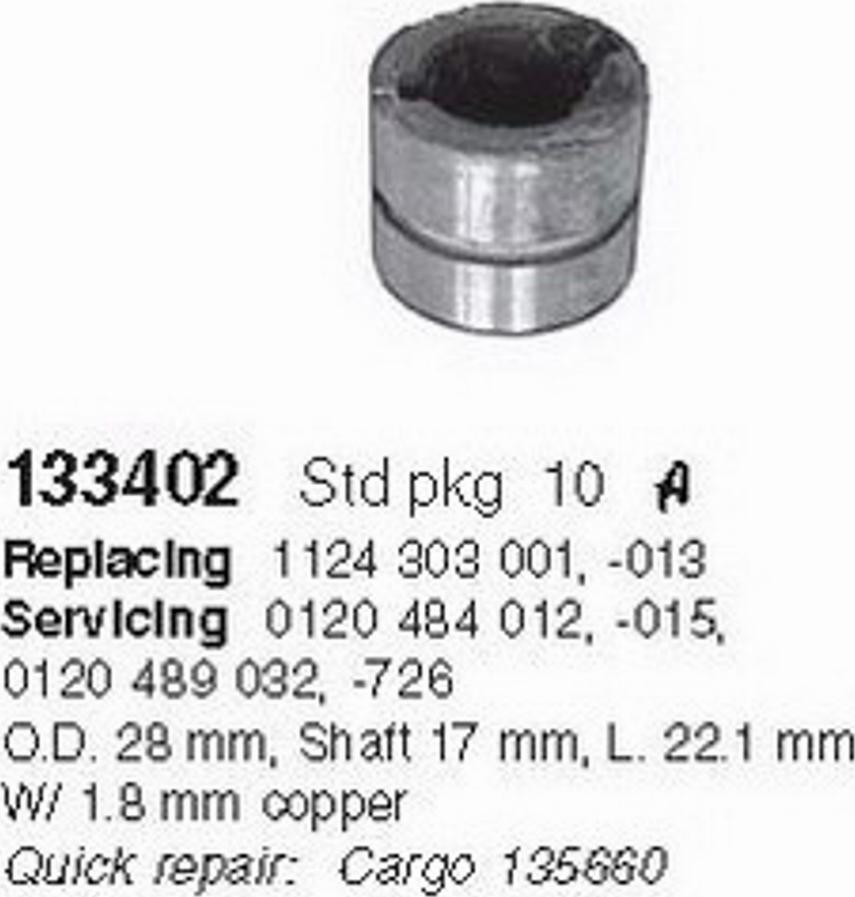 Cargo 133402 - Liukurengas laturi inparts.fi