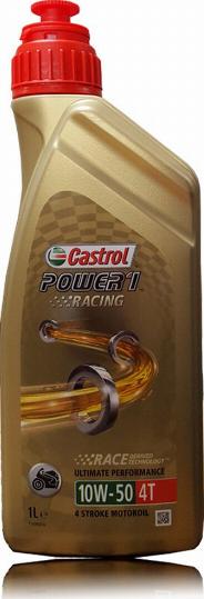 Castrol 10W50 1L POWER 1 RACING 4T - Moottoriöljy inparts.fi