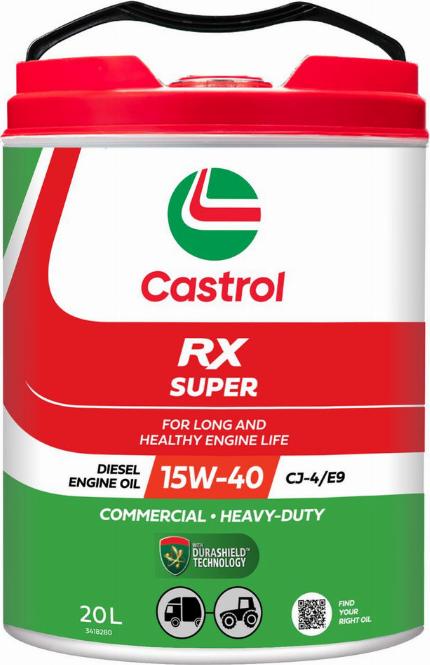 Castrol 3418280 - Moottoriöljy inparts.fi