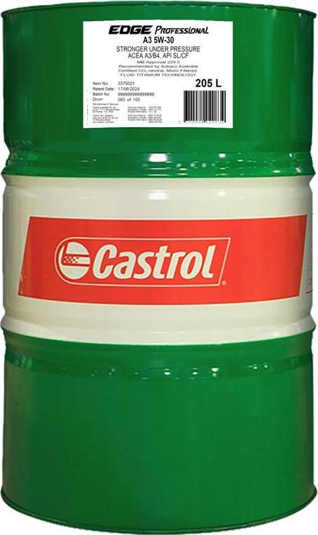 Castrol 3375021 - Moottoriöljy inparts.fi