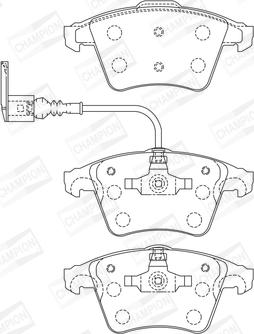 Champion 573160CH - Jarrupala, levyjarru inparts.fi