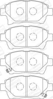 Champion 572618CH - Jarrupala, levyjarru inparts.fi