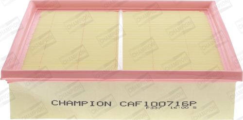 Champion CAF100716P - Ilmansuodatin inparts.fi