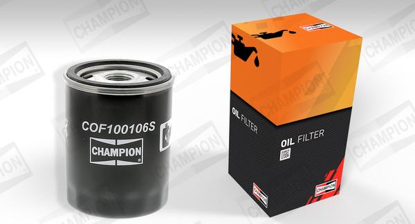 Champion COF100106S - Öljynsuodatin inparts.fi