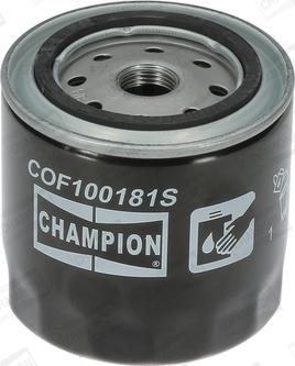 Champion COF100181S - Öljynsuodatin inparts.fi