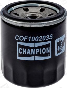 Champion COF100203S - Öljynsuodatin inparts.fi
