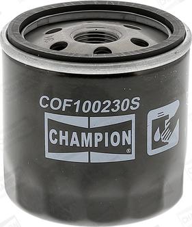 Champion COF100230S - Öljynsuodatin inparts.fi