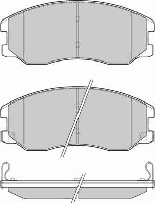 Chevrolet 96626070 - Jarrupala, levyjarru inparts.fi