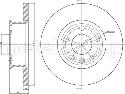 Magneti Marelli 360406049000 - Jarrulevy inparts.fi