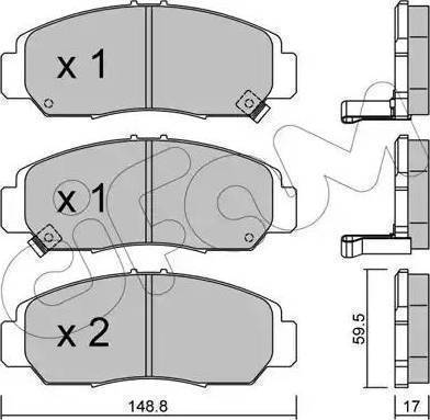 BOSCH 986424722 - Jarrupala, levyjarru inparts.fi