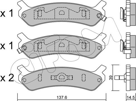 ACDelco AC0581039D - Jarrupala, levyjarru inparts.fi