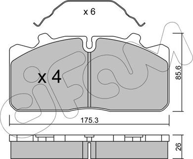 DT Spare Parts IT 0602S 29088 - Jarrupala, levyjarru inparts.fi