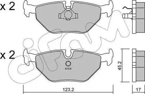 Magneti Marelli 363700201027 - Jarrupala, levyjarru inparts.fi