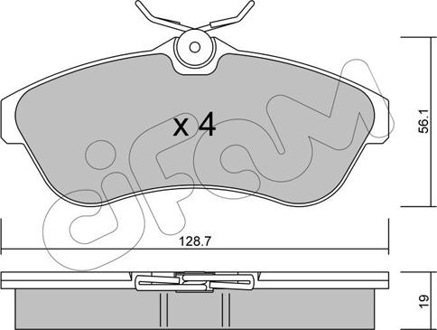 FOMAR Friction FO924881 - Jarrupala, levyjarru inparts.fi